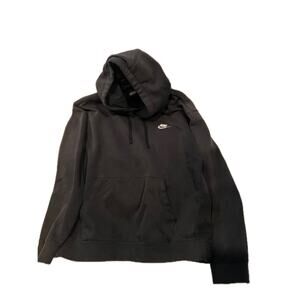 Nike Black Pullover Hoodie Mens Large